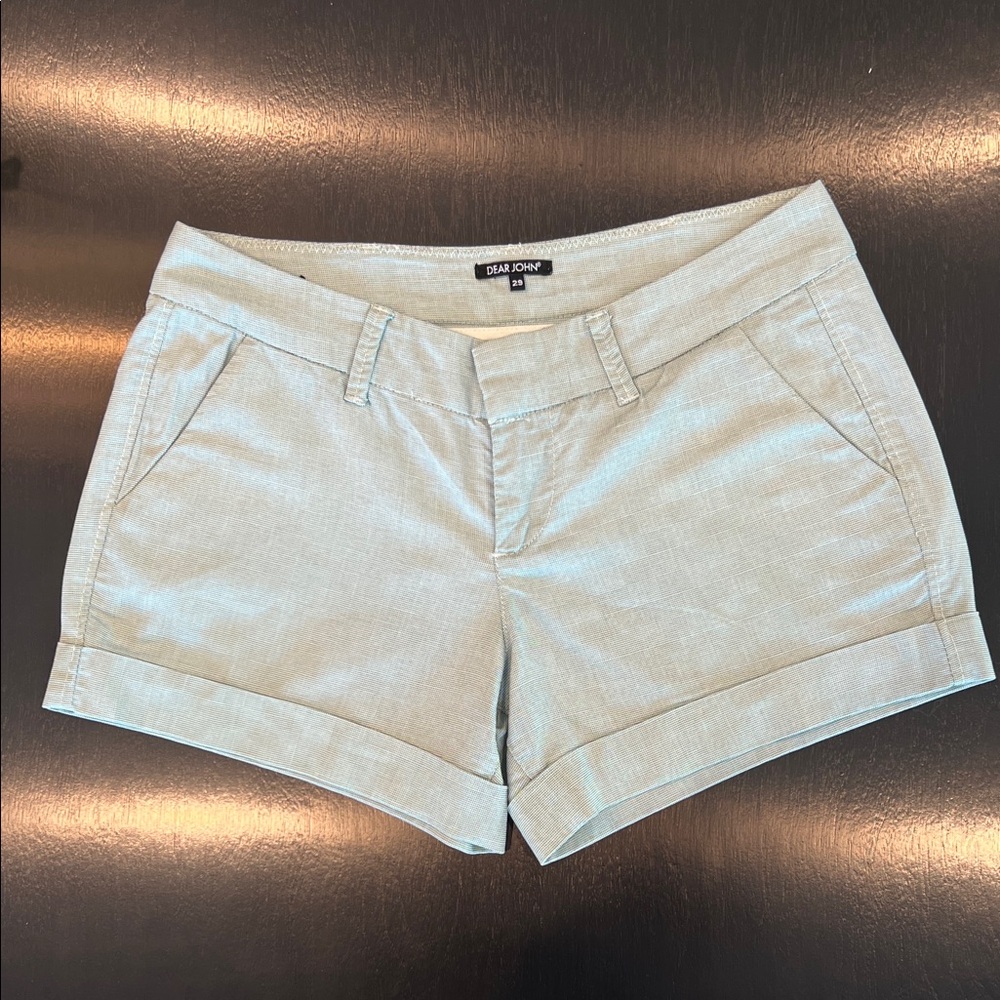 Light green Dear John shorts